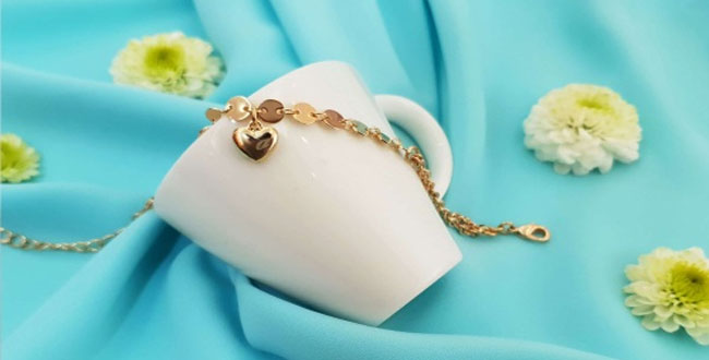 دستبند زنانه ژوپینگ مدل قلب کد S1AAD-18-1