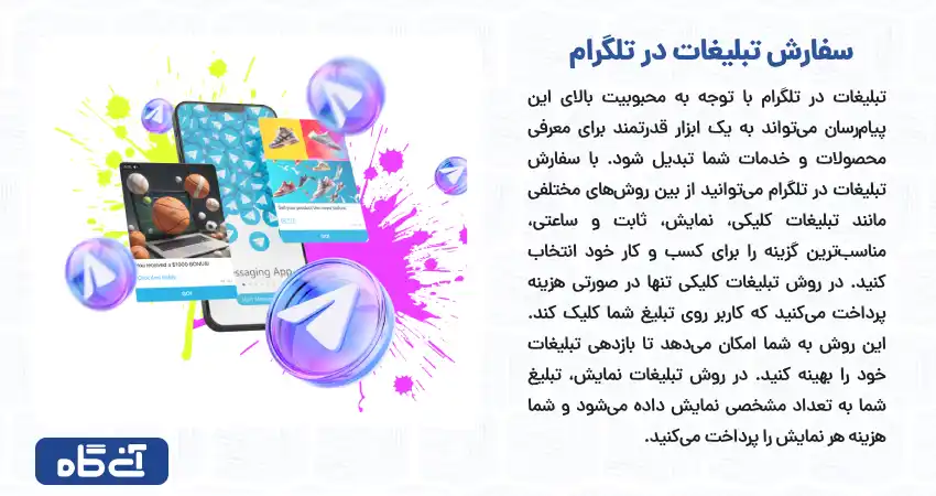 سفارش تبلیغات در تلگرام